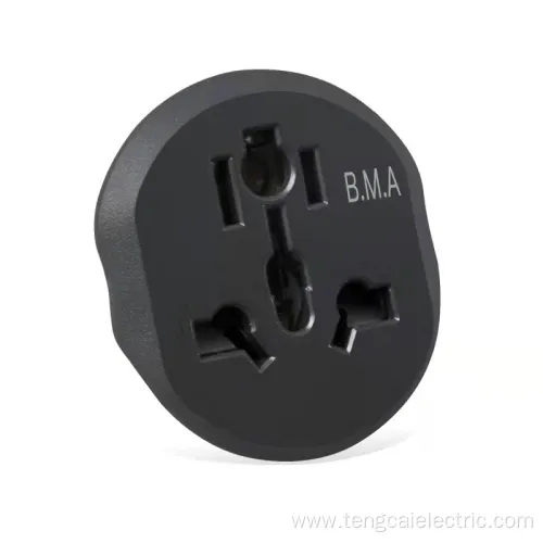 European Grounded Power Plug Adapter Converter 16A 30A